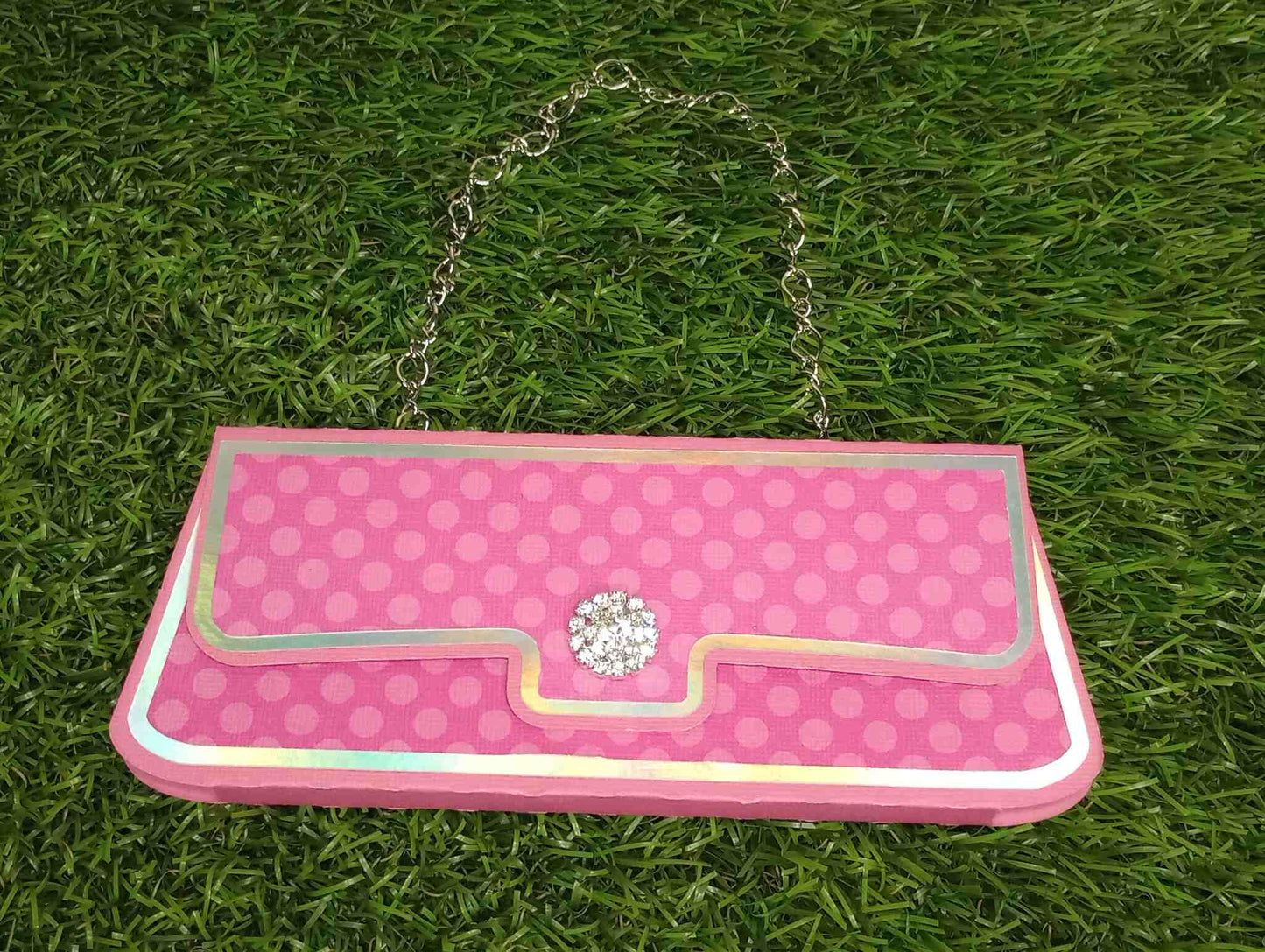 Pink Polka Dot Hershey Purse