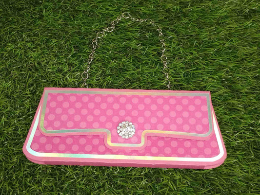 Pink Polka Dot Hershey Purse